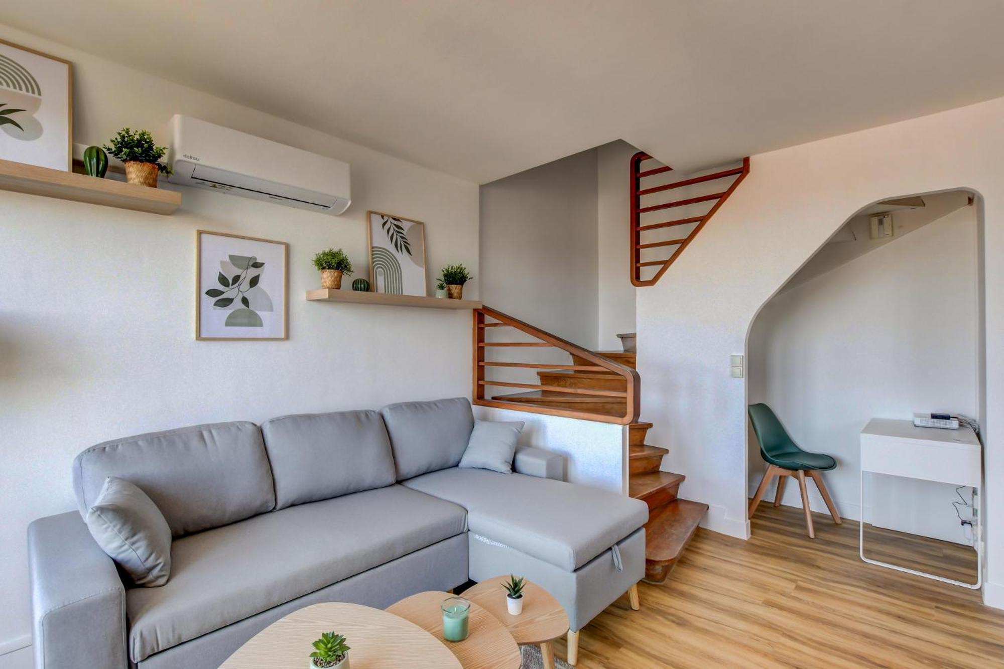 Sunset Duplex - Grand-Rond, Jardin Des Plantes, Centre-Ville, 2 Bdrs 60M2, Ac, Free Public Car Park 200M Away, Netflix - T3 60M2 Avec Clim, Parking Public Gratuit A 200M Тулуза Екстериор снимка