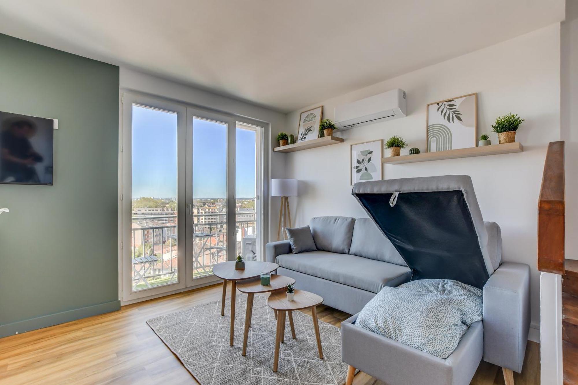 Sunset Duplex - Grand-Rond, Jardin Des Plantes, Centre-Ville, 2 Bdrs 60M2, Ac, Free Public Car Park 200M Away, Netflix - T3 60M2 Avec Clim, Parking Public Gratuit A 200M Тулуза Екстериор снимка