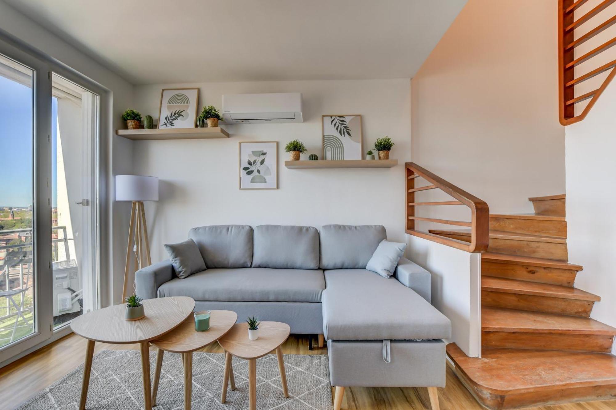 Sunset Duplex - Grand-Rond, Jardin Des Plantes, Centre-Ville, 2 Bdrs 60M2, Ac, Free Public Car Park 200M Away, Netflix - T3 60M2 Avec Clim, Parking Public Gratuit A 200M Тулуза Екстериор снимка